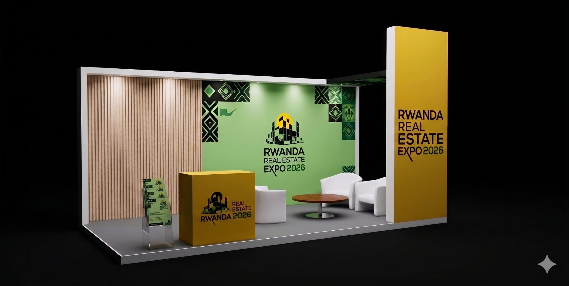 Premium booth Size: 6m x 3m