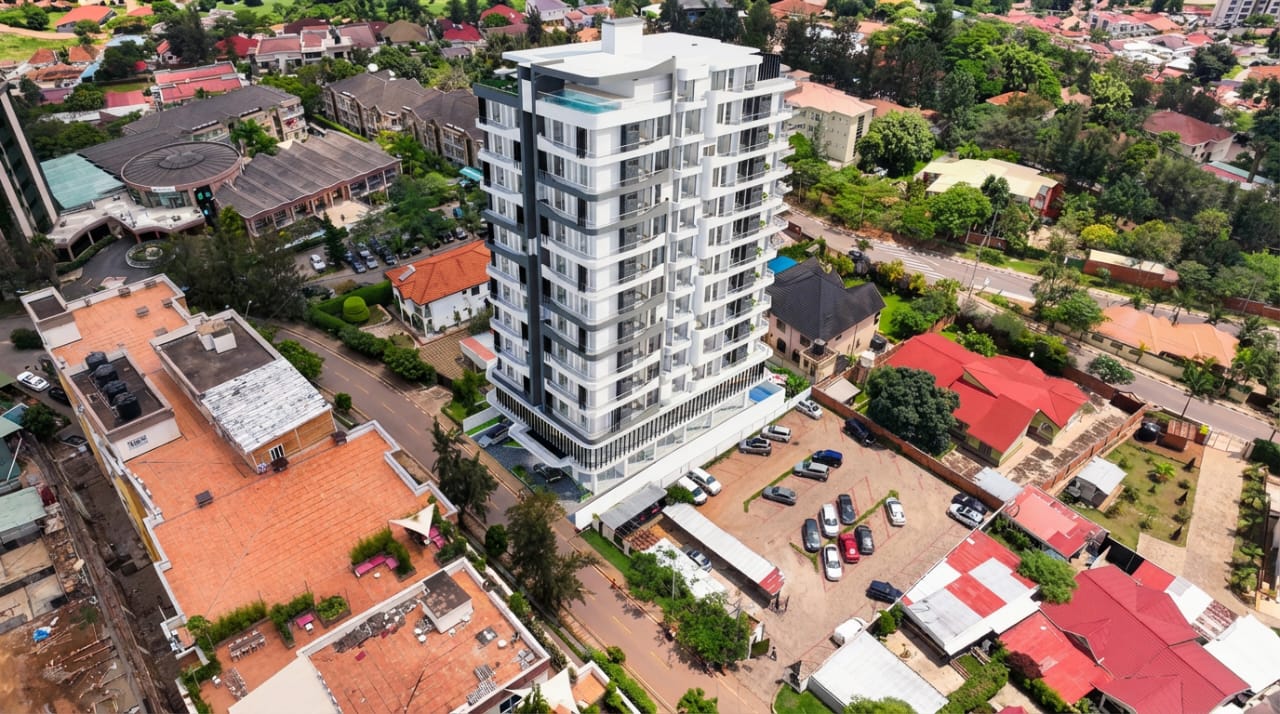 Modern Kigali high-rise development